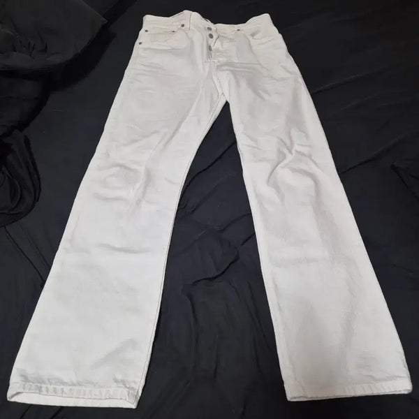 [BUNJANG] Levi's 501 White Denim Pants (32/32) / 리바이스501 32/32