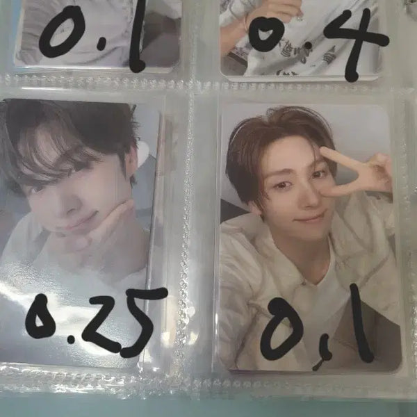[BUNJANG] TWS Unsealed Album Photocard Bundle / 투어스 개봉앨범 ,포카