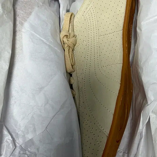 [BUNJANG] Puma x Jil Sander K-Street Beige Canvas Sneakers / 푸마 x 질 샌더 케이-스트리트 베이지 캔버스 245