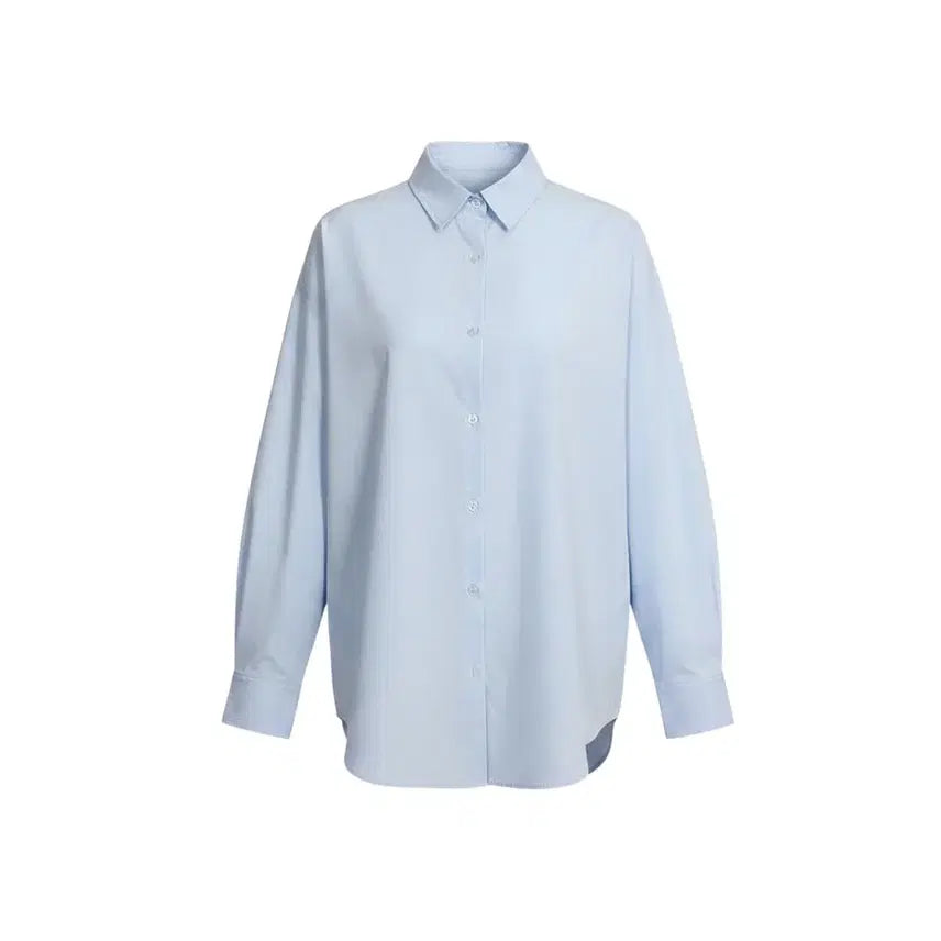 [BUNJANG] Gabizon Light Blue Shirt Blouse / 여성F/ 가비존 소라색 셔츠블라우스 35-8