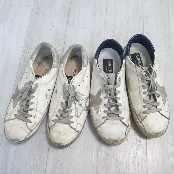 [BUNJANG] Golden Goose Superstar Sneakers Size 41 Bundle Set / 골든구스 슈퍼스타 스니커즈 41사이즈 2개 일괄판매