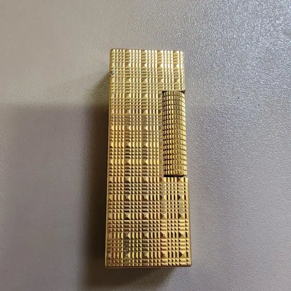 [BUNJANG] Dunhill Rollagas Gold-Plated Lighter / >내용사진필< 상태A 50여년된 빈티지 금도금 던힐 롤라가스 라이터 팜