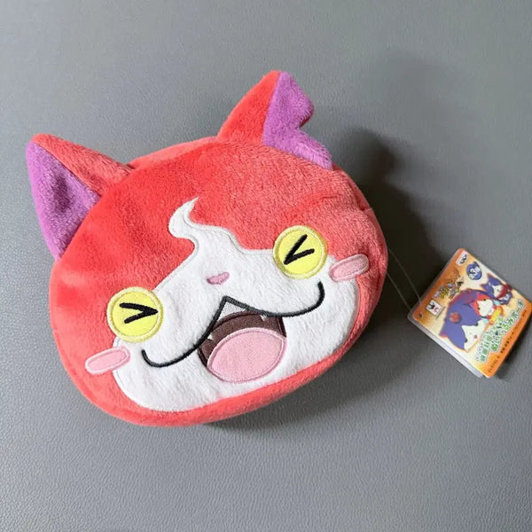 [BUNJANG] Yo-kai Watch Jibanyan Face Pouch / 요괴워치 지바냥 페이스 파우치