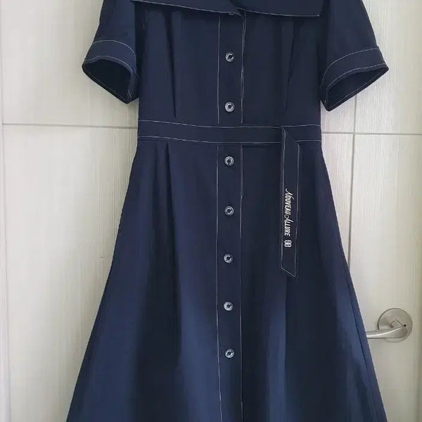 [BUNJANG] J.J. JIGOTT Navy Sailor Collar Dress / JJ 지고트네이비 세일러 카라 원피스