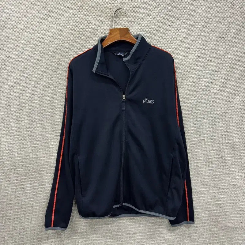 [BUNJANG] Asics Track Top Jersey Zip-Up Size 100 / 아식스 트랙탑 져지 집업 100 D00186