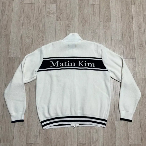 [BUNJANG] Matinkim Knit Zip-up Cardigan / 마뗑킴 니트 집업 가디건 (L / 100)