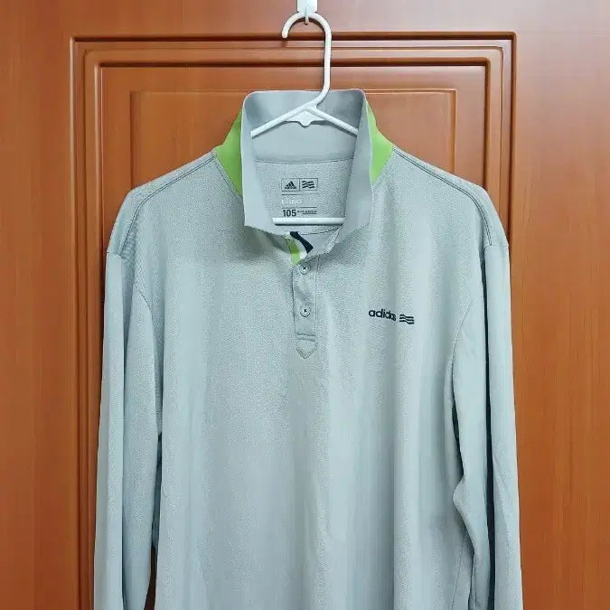 [BUNJANG] Adidas Long-Sleeve Polo Shirt Size 105 / 아디다스 긴팔 카라티 105 사이즈