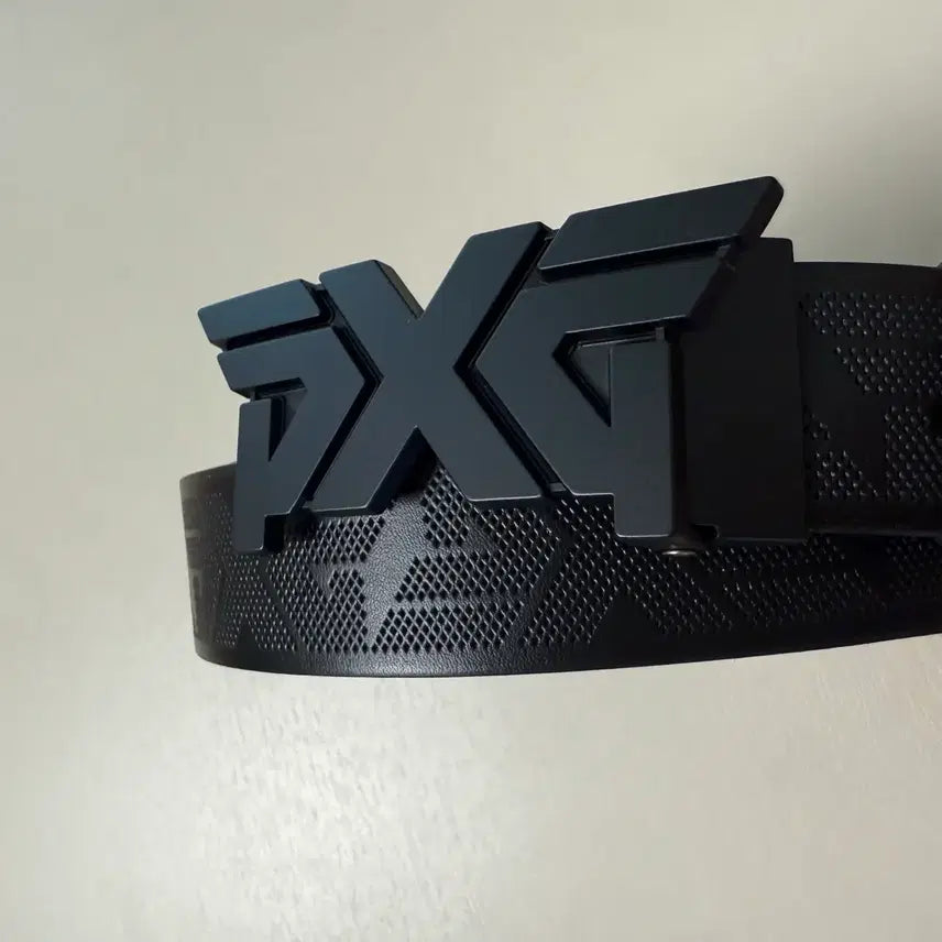 [BUNJANG] PXG All Black Golf Belt / PXG 올블랙 골프 벨트 새상품