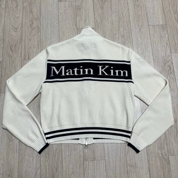 [BUNJANG] Matinkim Knit Zip-Up Cardigan (S) / [새상품급] 마뗑킴 니트 집업 가디건 (S)