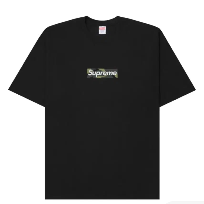 [BUNJANG] Supreme Box Logo Camo T-Shirt M / 슈프림 박스로고 반팔티 카모 M