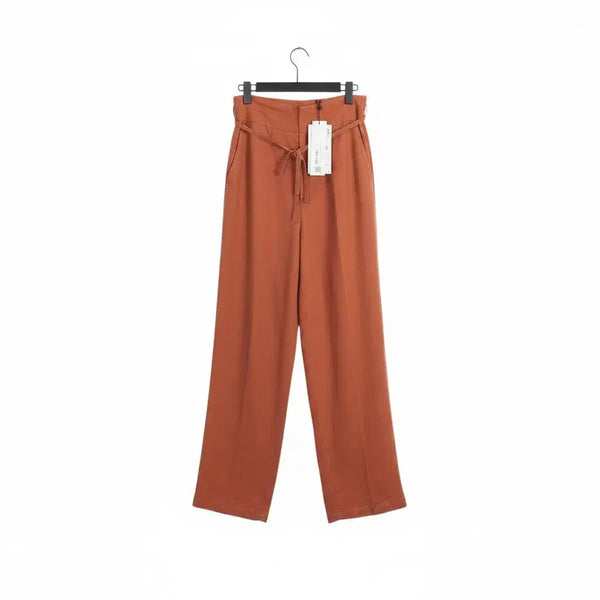 [BUNJANG] Zara Women's Linen Wide-Leg Pants Size XS / 여성XS/ 텍새 자라 린넨 와이드팬츠OR 30-103