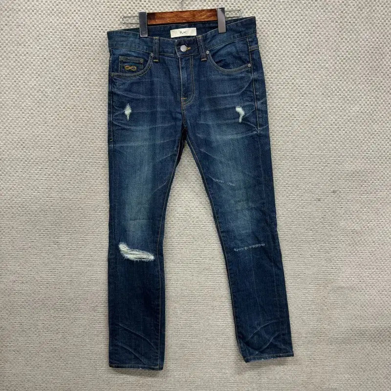 [BUNJANG] Plac Jeans Slender Denim Jeans 30-inch D00206 / 플랙진 슬랜더 데님 청바지 30인치 D00206