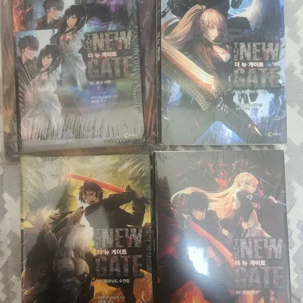 [BUNJANG] The New Gate Vol. 1-4 First Edition Light Novel (Sealed) / 더 뉴 게이트  1~4권 초판 미개봉 라노벨