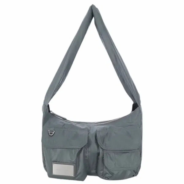 [BUNJANG] Matinkim Big Padded Cargo Bag Khaki / 마뗑킴 빅 패딩 카고 백 카키