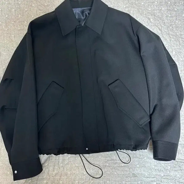 [BUNJANG] Poker Face Blouson Black Size 46 / [46] 포커페이스 블루종 블랙