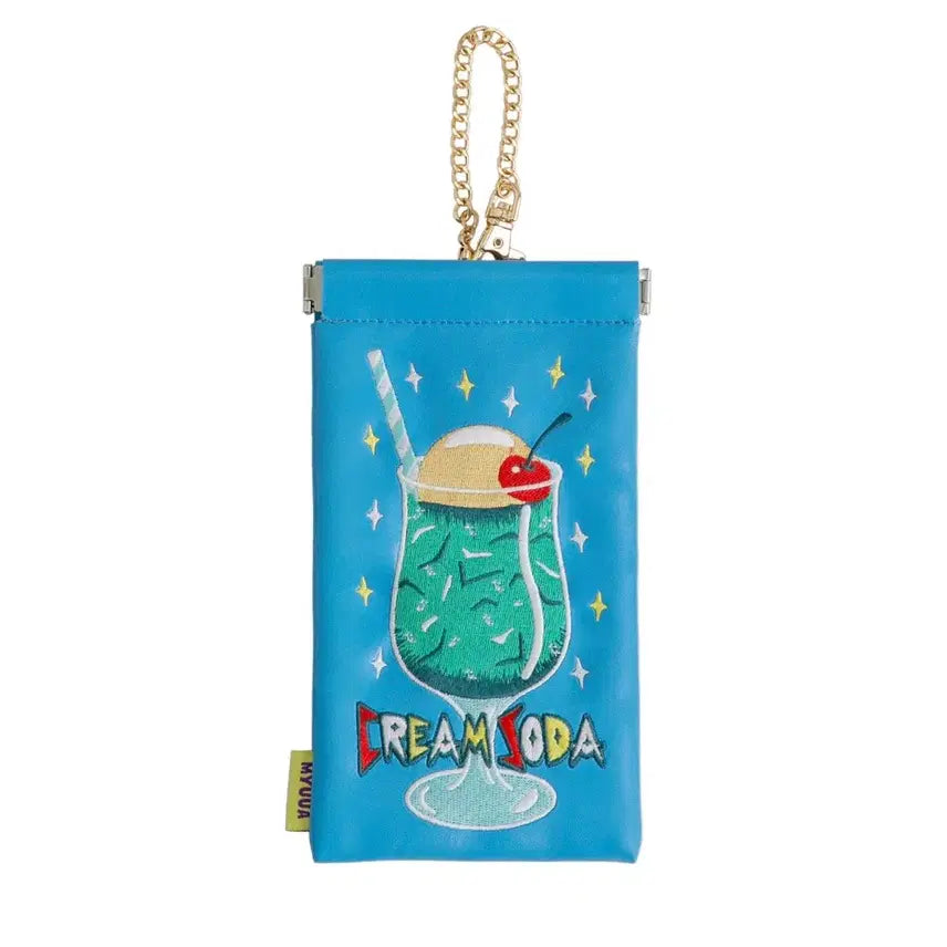 [BUNJANG] MYUAR Cream Soda Pouch Blue / 마이유아 크림소다 파우치 블루