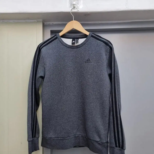 [BUNJANG] Adidas Fleece Sweatshirt M (95) / 아디다스 기모 맨투맨 m 95