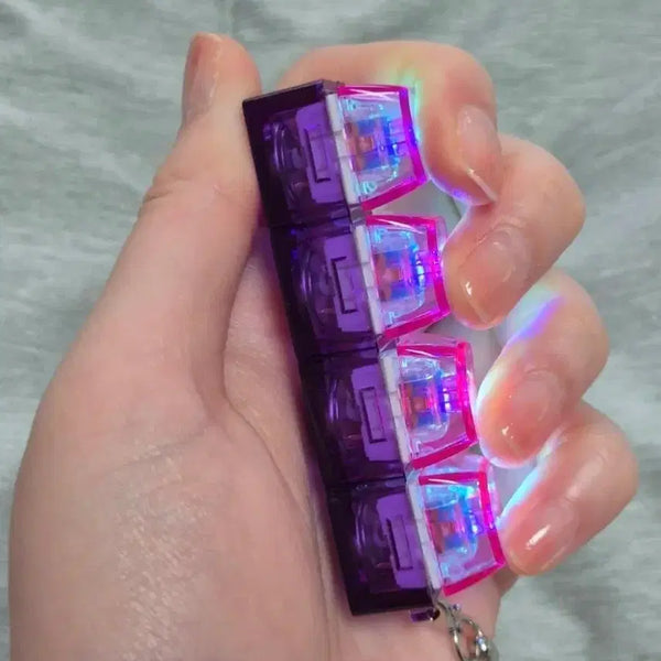 [BUNJANG] LED Keycap Keychain / 불빛나는 키캡키링