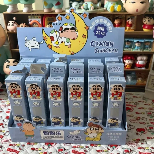 [BUNJANG] Crayon Shin-chan Keyring Ballpoint Pen Set / 짱구 볼펜 키링 판매합니다