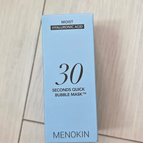 [BUNJANG] Menokin 30 Second Quick Bubble Mask 30ml / 메노킨 30초 퀵 버블 마스크 30ml