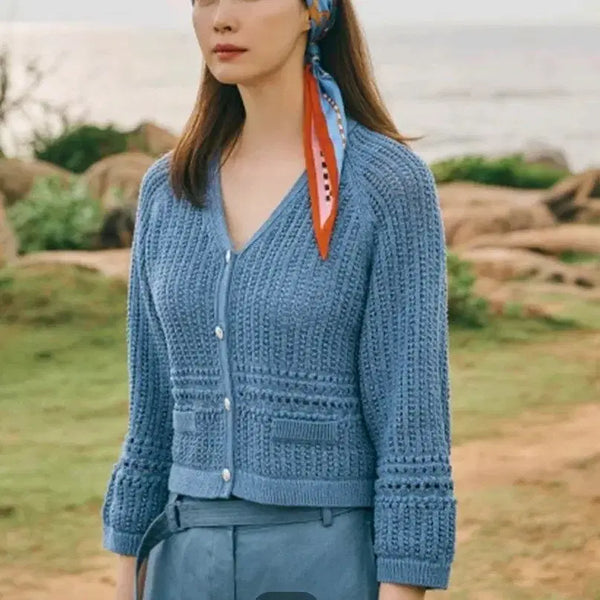 [BUNJANG] G.STUDIO 25SS Cotton Blend Corche Cardigan / 지스튜디오 25ss 코튼혼방 코르쉐 가디건 66