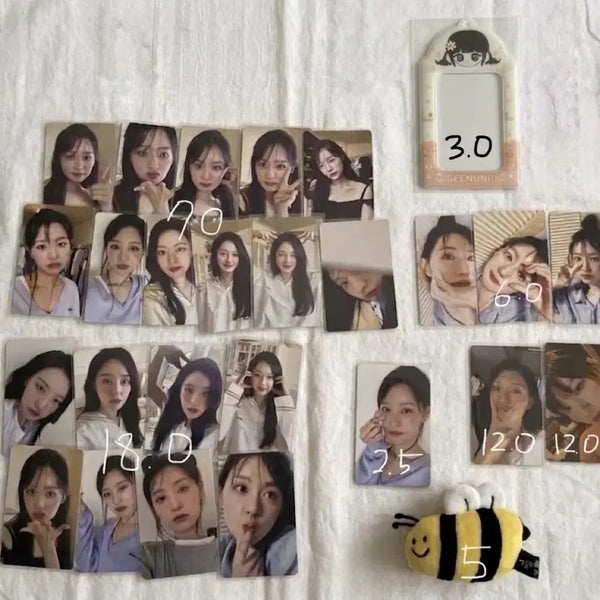 [BUNJANG] Kim Jiwon Actor Fan Meeting Photocard / 배우 김지원 팬미팅 포카 굿즈 양도 판매