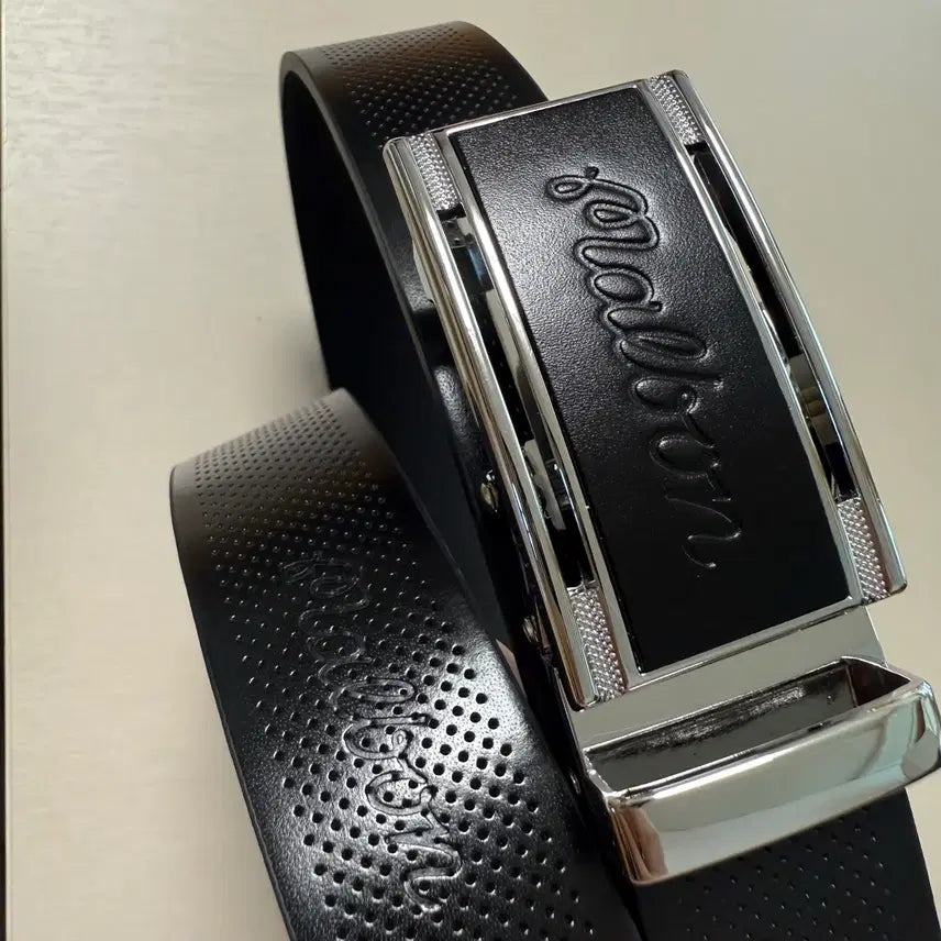 [BUNJANG] Malbon Golf Automatic Belt Black / 말본 자동벨트 블랙 새상품