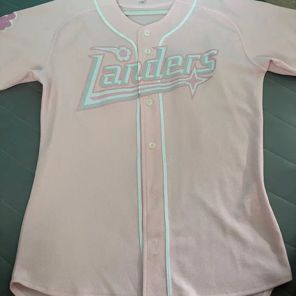 [BUNJANG] SSG Landers Choi Ji-hoon Cherry Blossom Jersey Size 95 / SSG랜더스 벚꽃 유니폼 최지훈 마킹