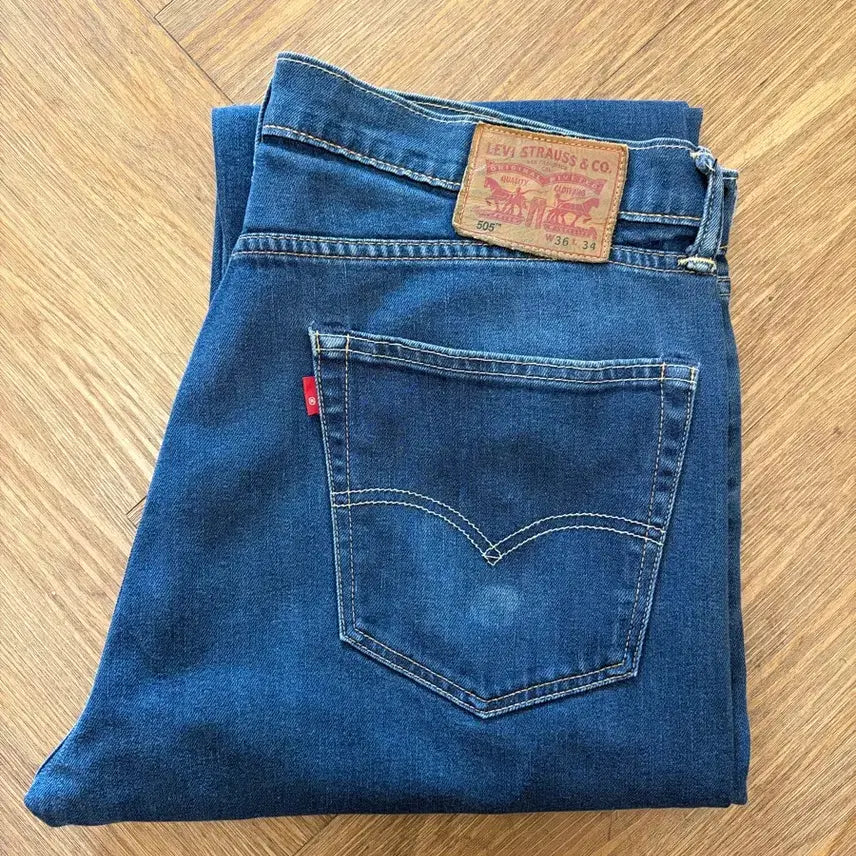 [BUNJANG] Levi's 505 Denim Pants / N65. 리바이스505 데님팬츠 청바지