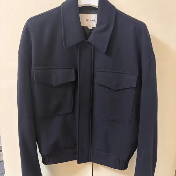 [BUNJANG] Tonick Wool Blouson Dark Navy / [M] 토니웩 메리노 울 블루종