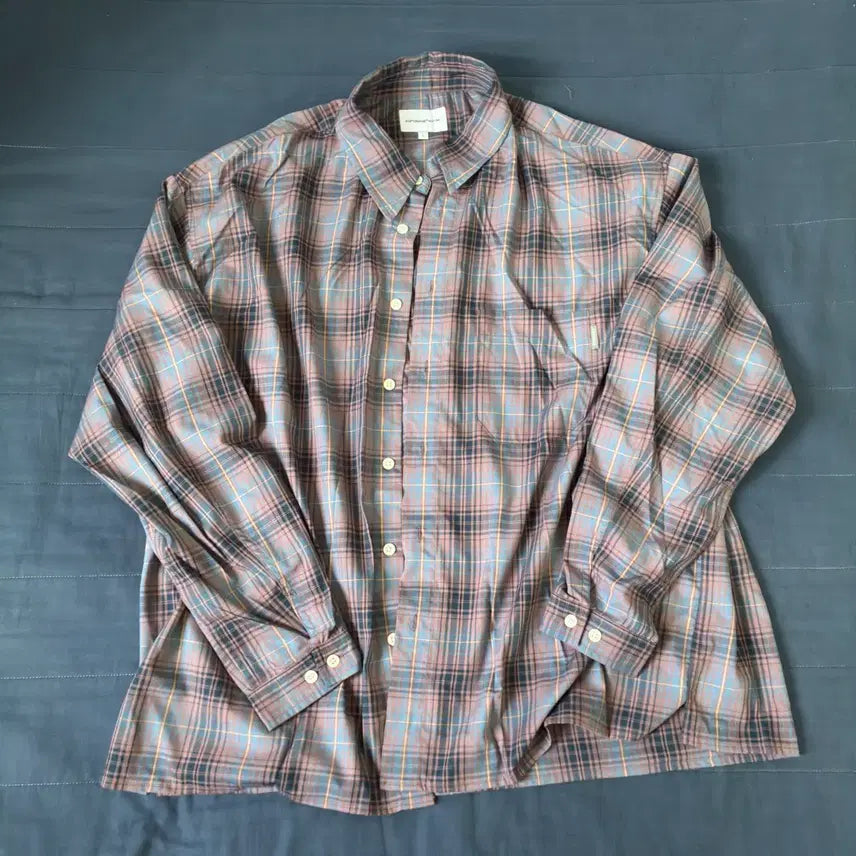 [BUNJANG] Espionage Check Shirt / 에스피오나지 체크셔츠
