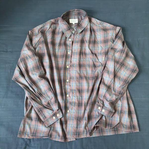 [BUNJANG] Espionage Check Shirt / 에스피오나지 체크셔츠