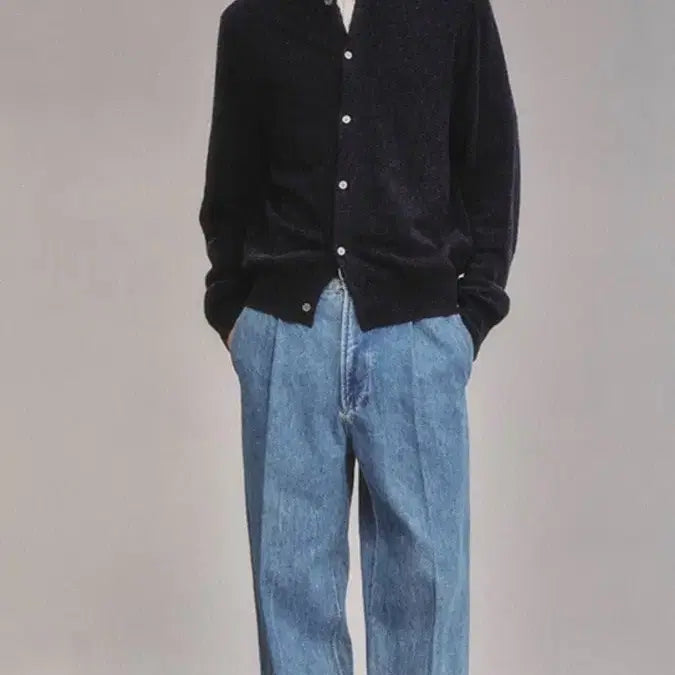 [BUNJANG] Atifacts Light Indigo Denim Trousers / 아트이프액츠 Denim Trousers_Light Indigo