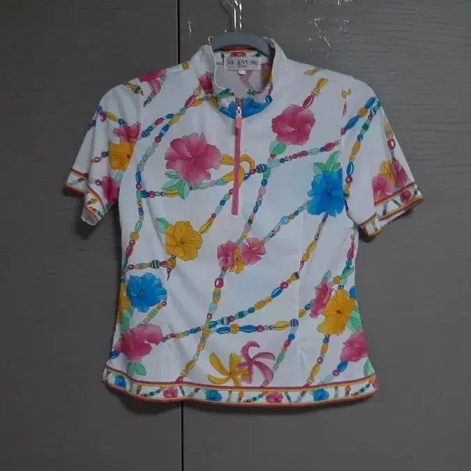 [BUNJANG] Valentino Golf Sportswear Silk Blend Top / 발렌티노 골프 스포츠웨어