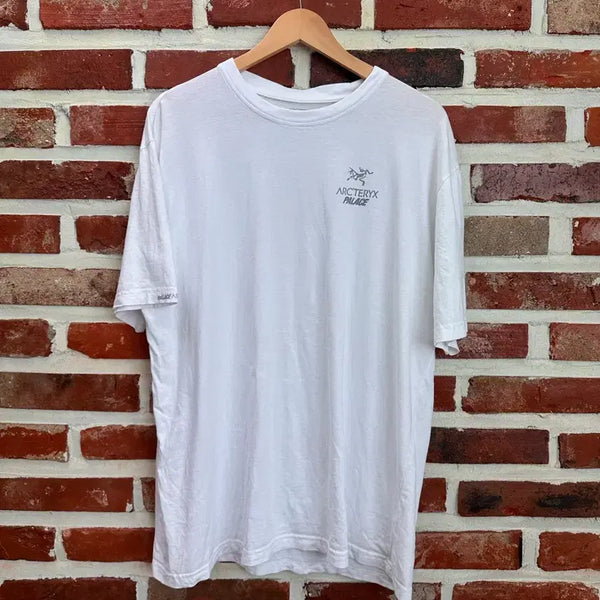 [BUNJANG] Palace x Arc'teryx Short Sleeve T-Shirt White XL / (XL)팔라스x아크테릭스 반팔 화이트