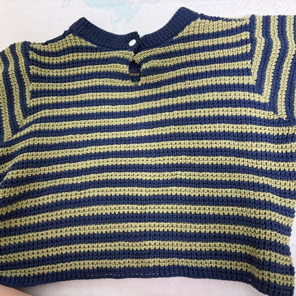[BUNJANG] Short Sleeve Knit / 반팔 니트
