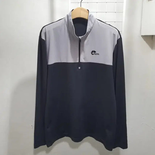 [BUNJANG] NEPA Men's Long Sleeve Fleece Half Zip Pullover XL / 네파 긴팔 플리스반집업 (MAN XL-105)#551S