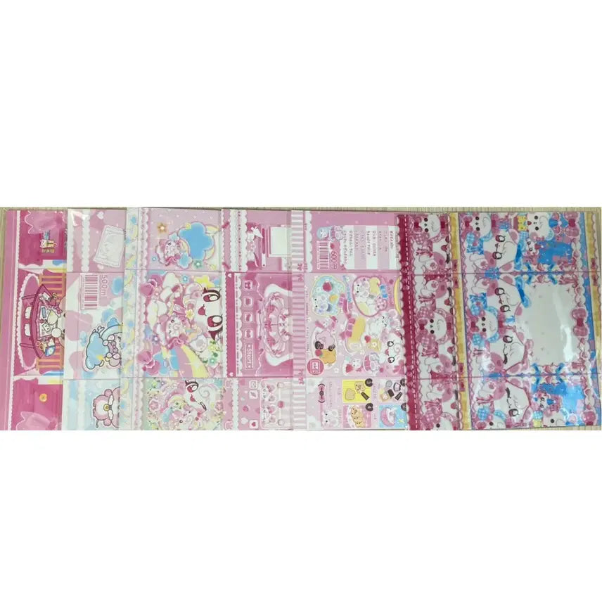 [BUNJANG] Wrapping Paper Set (10) + Tracing Paper Set (2) / 엥꼬 랩핑지 10 set + 트싱지 2set 일괄 판매