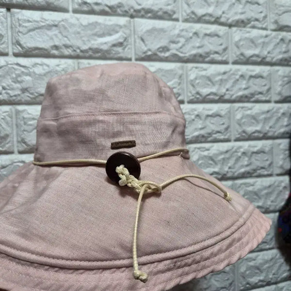 [BUNJANG] Lafuma Pale Pink Bucket Hat Size 58 / 라푸마 페일 핑크 색상 벙거지 모자58