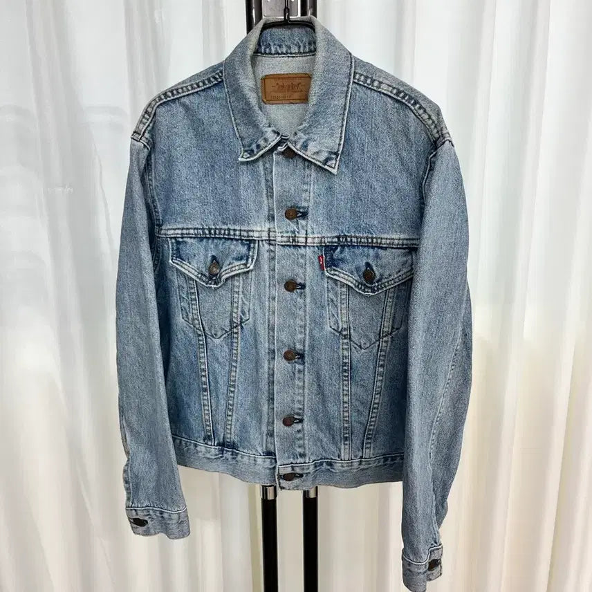 [BUNJANG] Levi's 70505-0217 90s USA Vintage Trucker Jacket (Size 38) / 90s USA 리바이스 70505-0217 빈티지 트러커 자켓 38