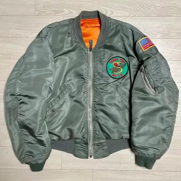 [BUNJANG] USMC L-2B Flight Jacket Cobra Patch / Og 오리지널 L2b
