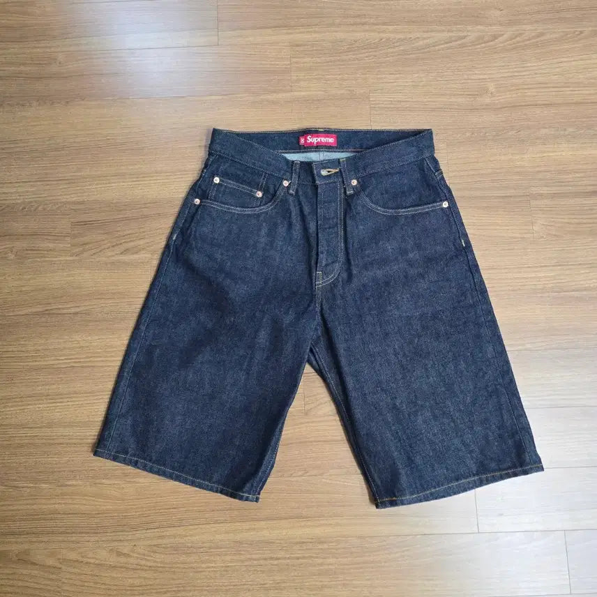 [BUNJANG] Supreme Baggy Selvedge Shorts / (30) 슈프림 배기 셀비지 쇼츠 반바지