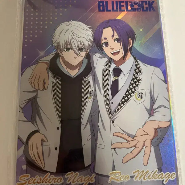 [BUNJANG] Blue Lock Nagi Seishiro & Reo Mikage Shikishi Unsealed / 중국 블루록 나기 레오 색지 미개봉