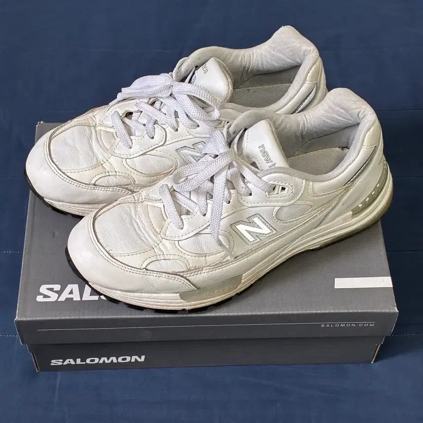 [BUNJANG] New Balance 992 Made in USA White Silver / 뉴발란스 992 메이드 인 USA 화이트 실버