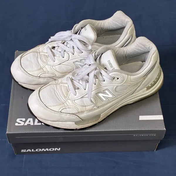 [BUNJANG] New Balance 992 Made in USA White Silver / 뉴발란스 992 메이드 인 USA 화이트 실버