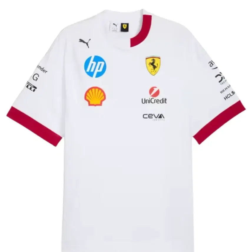 [BUNJANG] Scuderia Ferrari x Puma 2025 Driver Oversized T-Shirt XL / F1 스쿠데리아 페라리 x 푸마 2025 드라이버 오버사이즈 티셔츠 판매