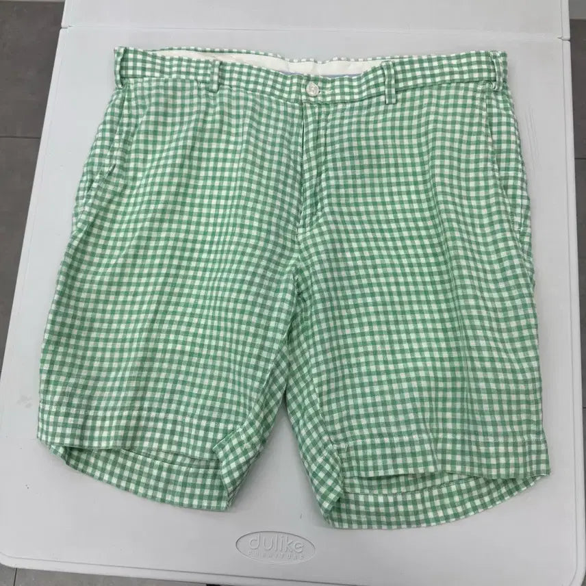 [BUNJANG] Polo Linen Shorts / 폴로 린넨 반바지