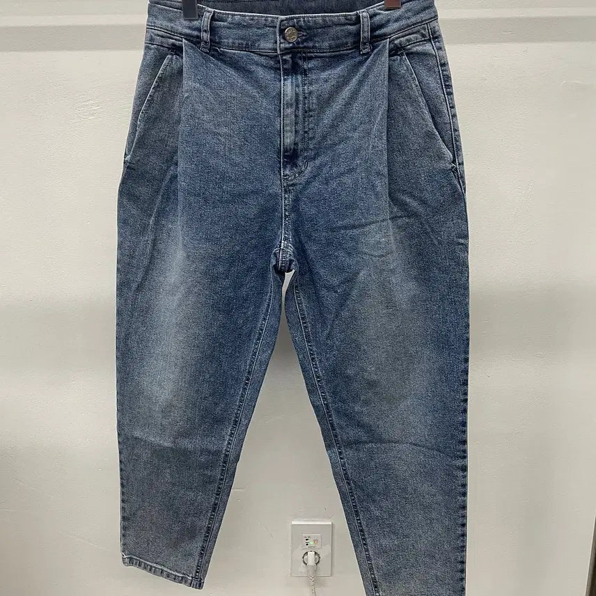 [BUNJANG] System Homme Cropped Span Jeans (Size 30) / 30인치)한섬 시스템옴므 크롭 스판 청바지