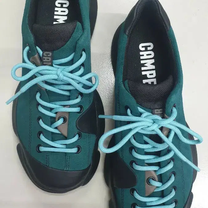 [BUNJANG] Camper Karst Sneakers Black Green GS39 245 / 새상품 캠퍼 karst 스니커즈  블랙 그린 gs39 245
