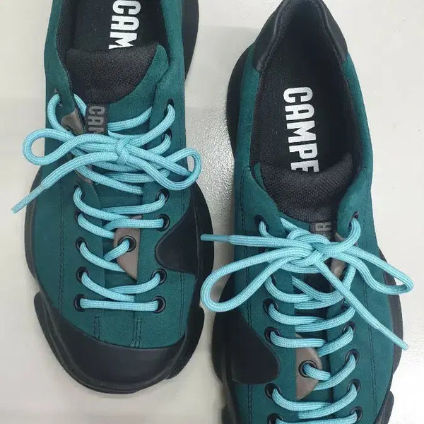 [BUNJANG] Camper Karst Sneakers Black Green GS39 245 / 새상품 캠퍼 karst 스니커즈  블랙 그린 gs39 245